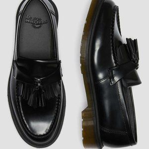 Dr. Martens Adrian Smooth Leather Tassel Loafers, Unworn!